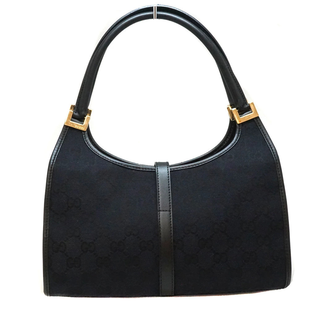Gucci Canvas GG Black Handbag
